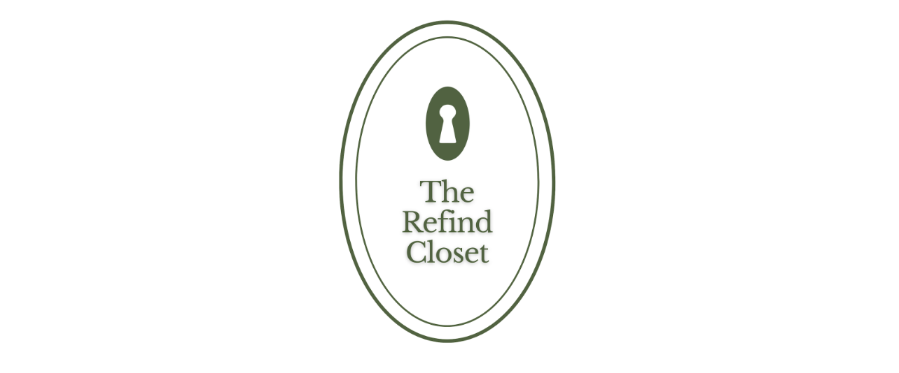 Image of The Refind Closet logo with key hole