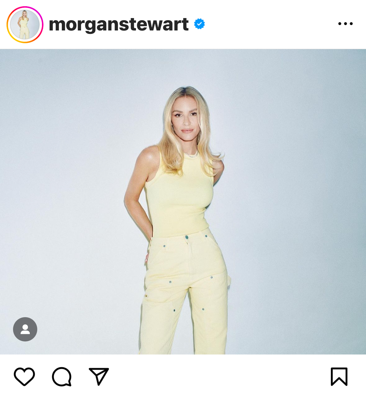 Morgan Stewart in her line Renggli